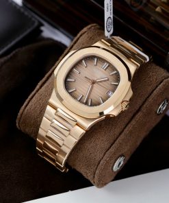 Đồng Hồ Patek Philippe Nautilus 5711 Chế Tác Bọc Vàng Thật 3K Factory 40mm