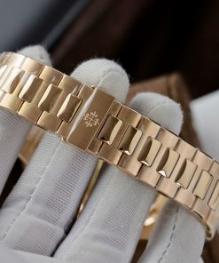 Đồng Hồ Patek Philippe Nautilus 5711 Chế Tác Bọc Vàng Thật 3K Factory 40mm
