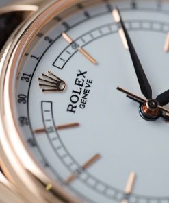 Đồng Hồ Rolex Cellini Moonphase 50535 Chế Tác Bọc Vàng Hồng 18K KZ Factory 39mm