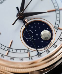 Đồng Hồ Rolex Cellini Moonphase 50535 Chế Tác Bọc Vàng Hồng 18K KZ Factory 39mm