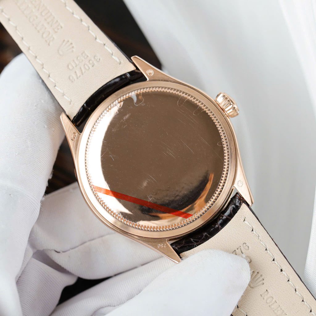 Đồng Hồ Rolex Cellini Moonphase 50535 Chế Tác Bọc Vàng Hồng 18K KZ Factory 39mm