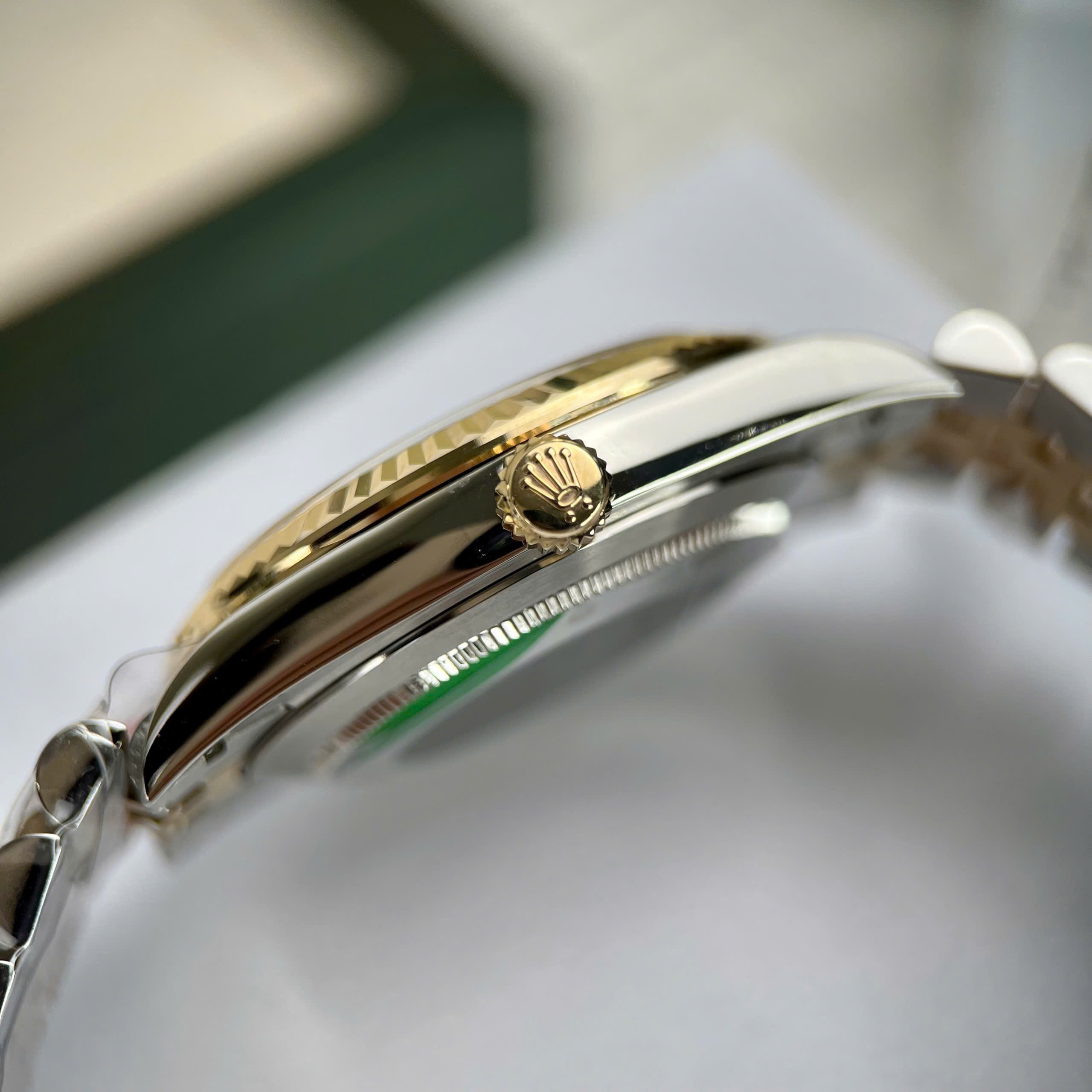 Đồng Hồ Rolex DateJust 126333 Bọc Vàng Thật Replica Cao Cấp Nhà Máy GM 41mm (1) Đồng Hồ Rolex DateJust 126333 Bọc Vàng Thật Replica Cao Cấp Nhà Máy GM 41mm