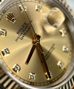 Đồng Hồ Rolex DateJust 126333 Bọc Vàng Thật Replica Cao Cấp Nhà Máy GM 41mm