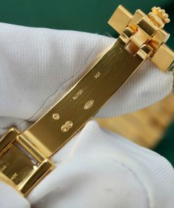 Đồng Hồ Rolex Day-Date Bọc Vàng 18k Rep 11 Mặt Xanh Green Trọng Lượng 175 Gram V3 GM Factory 40mm