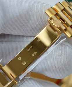 Đồng Hồ Rolex Day-Date Chế Tác Bọc Vàng Thật Cọc Số La Mã Nhà Máy GM 40mm