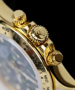 Đồng Hồ Rolex Daytona Bọc Vàng Thật Replica 11 Mặt Xanh Green Loki Clean Factory 40mm