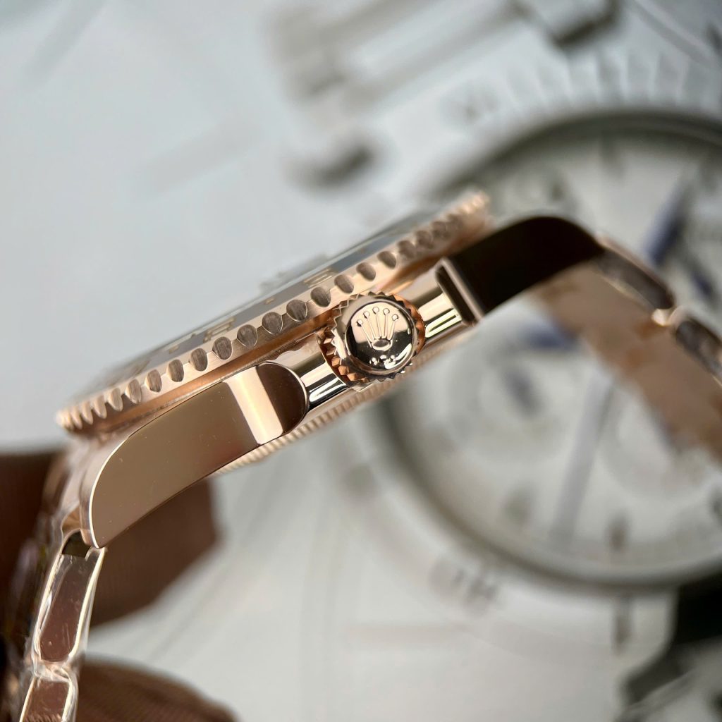 Đồng Hồ Rolex Rep 11 Cao Cấp GMT Master II Root Beer Bọc Vàng Thật 18K Clean 40mm