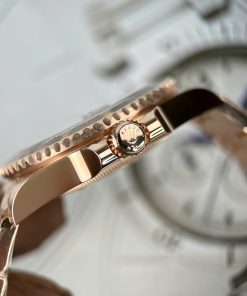 Đồng Hồ Rolex Rep 11 Cao Cấp GMT Master II Root Beer Bọc Vàng Thật 18K Clean 40mm